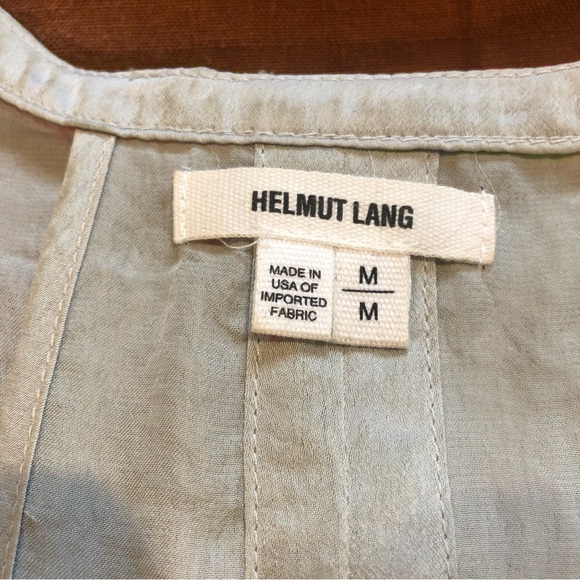 Helmet Lang silver top With fun back detail M - Picture 3 of 9